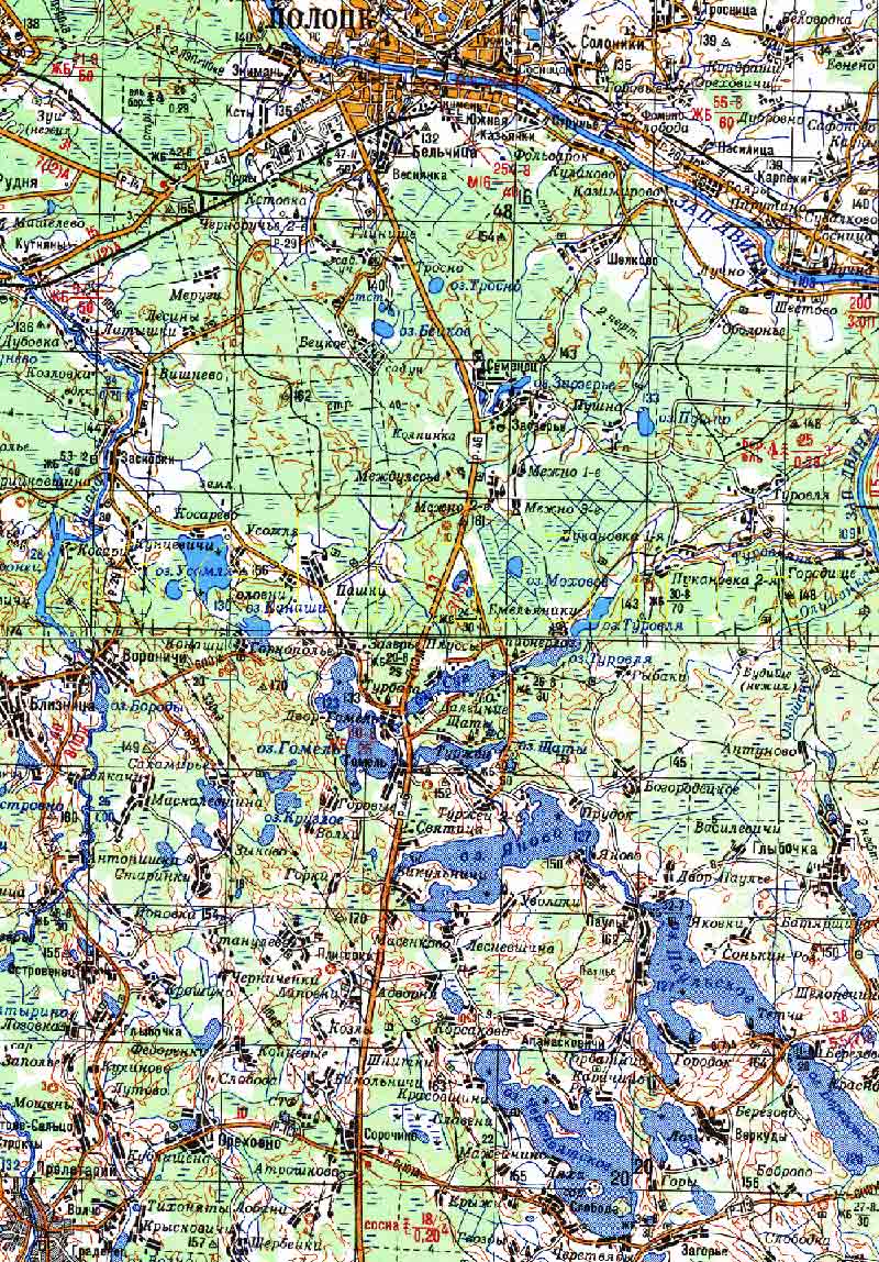 Подробная Карта Витебской Области.rar - Upstart