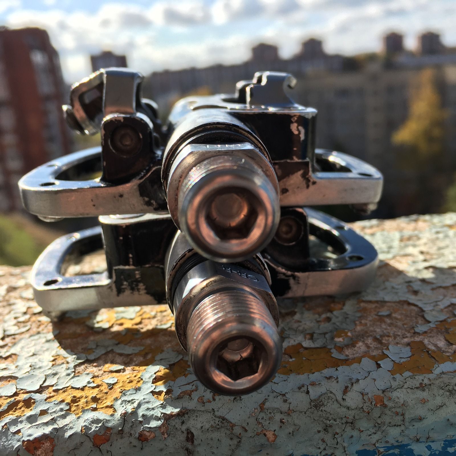 Гибридные педали Wellgo R120B, SPD