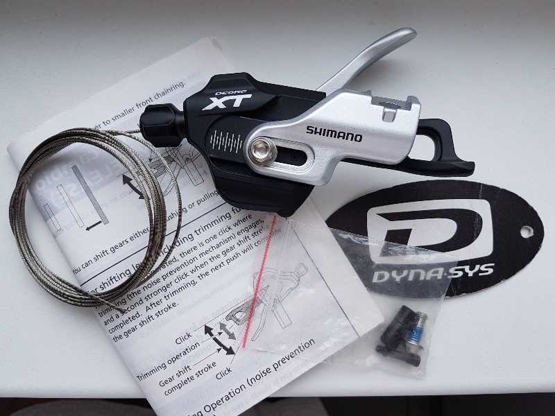 Манетка Shimano XT M780 2/3ск Новая!