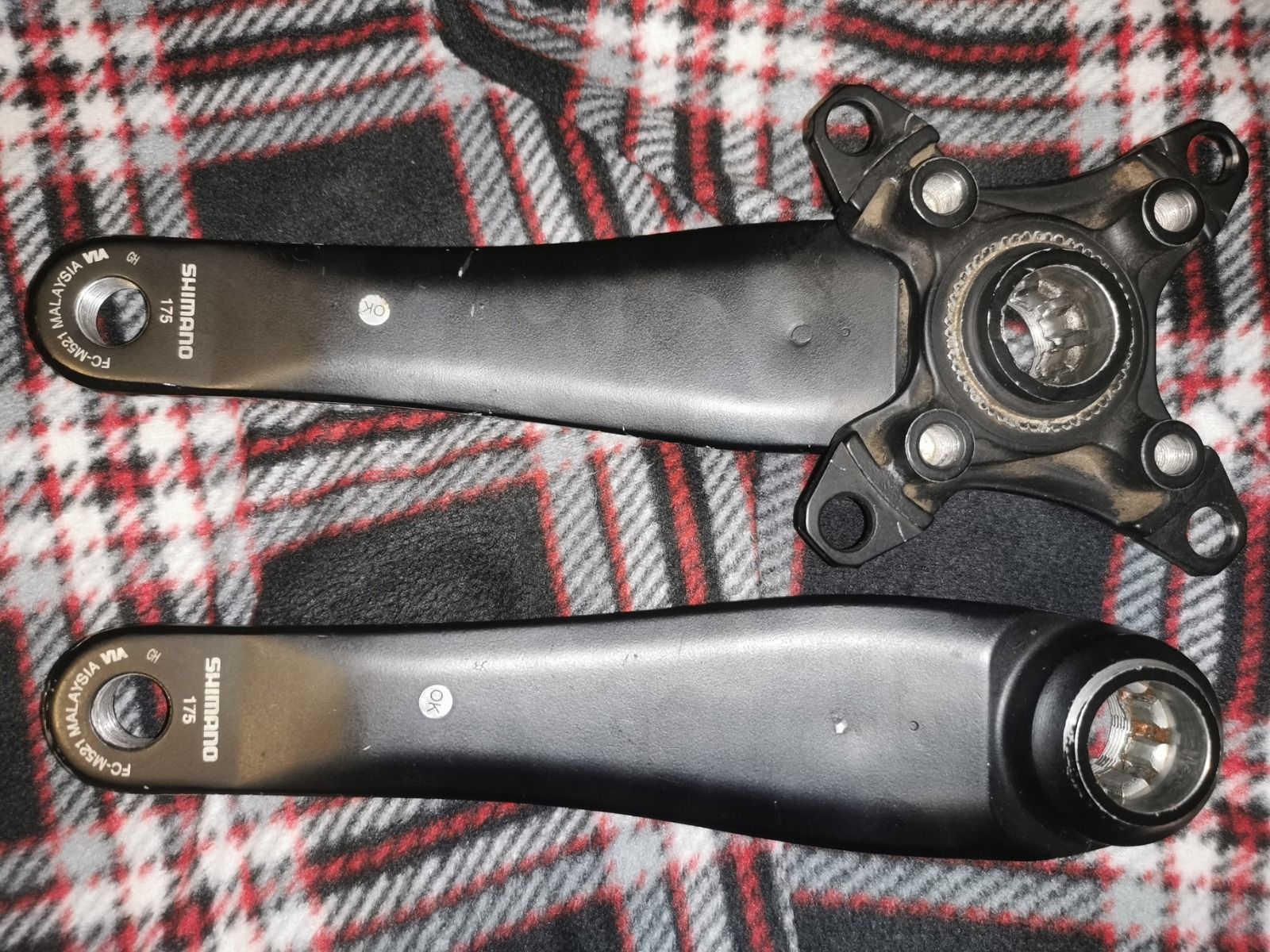 Шатуны, каретки Octalink Shimano