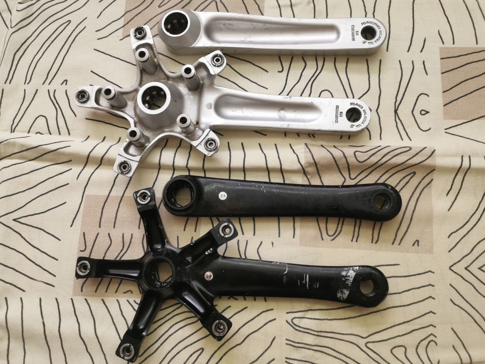 Шатуны каретки Octalink Shimano