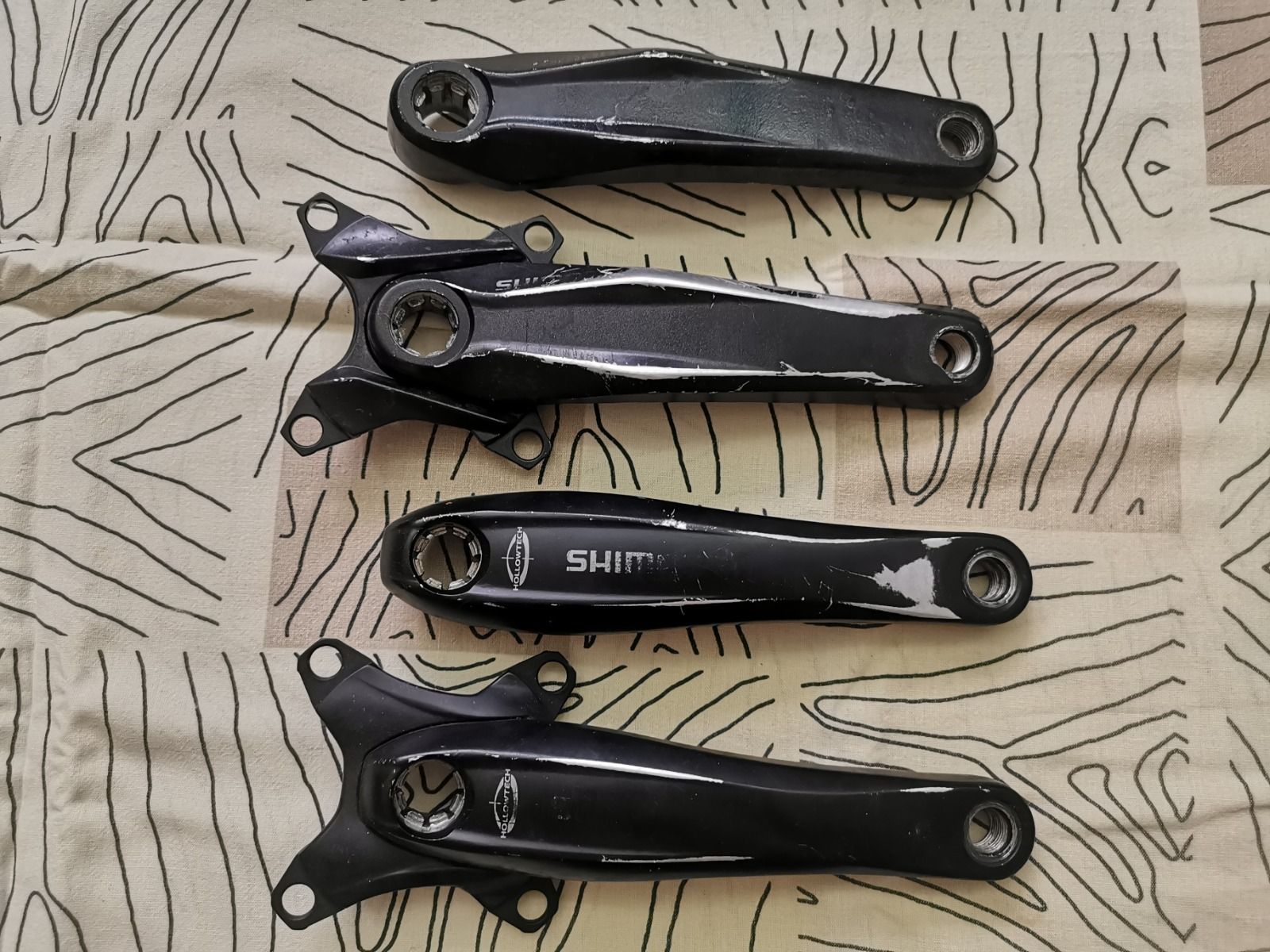 Шатуны каретки Octalink Shimano