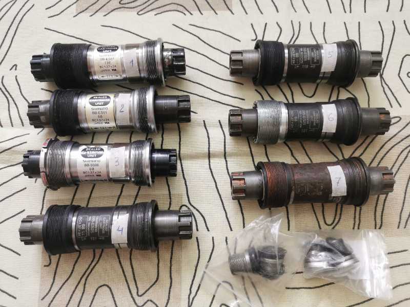 Шатуны каретки Octalink Shimano