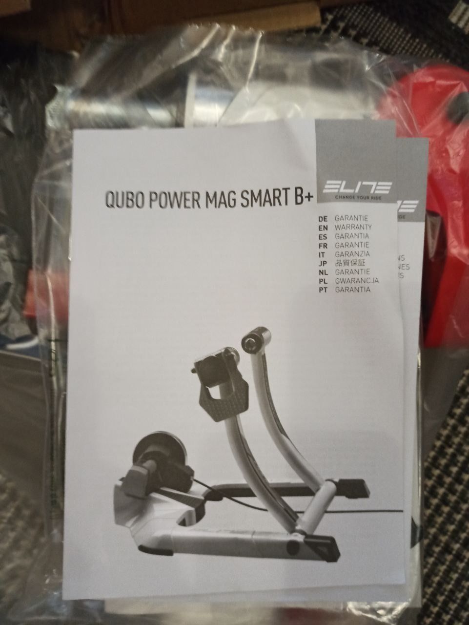Велостанок новый Elite Qubo Power Mag Smart B+