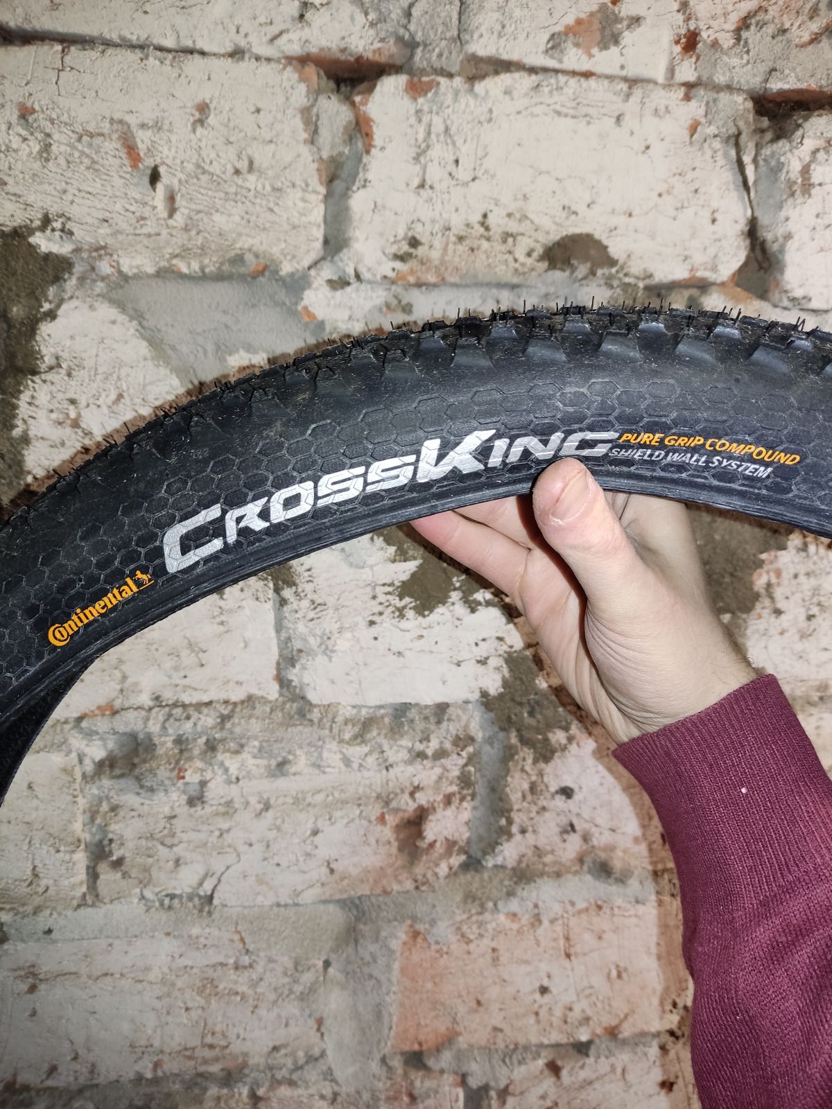 Покрышка (1 шт.) Continental Cross King 29х2.2 Pure Grip Shiel Wall