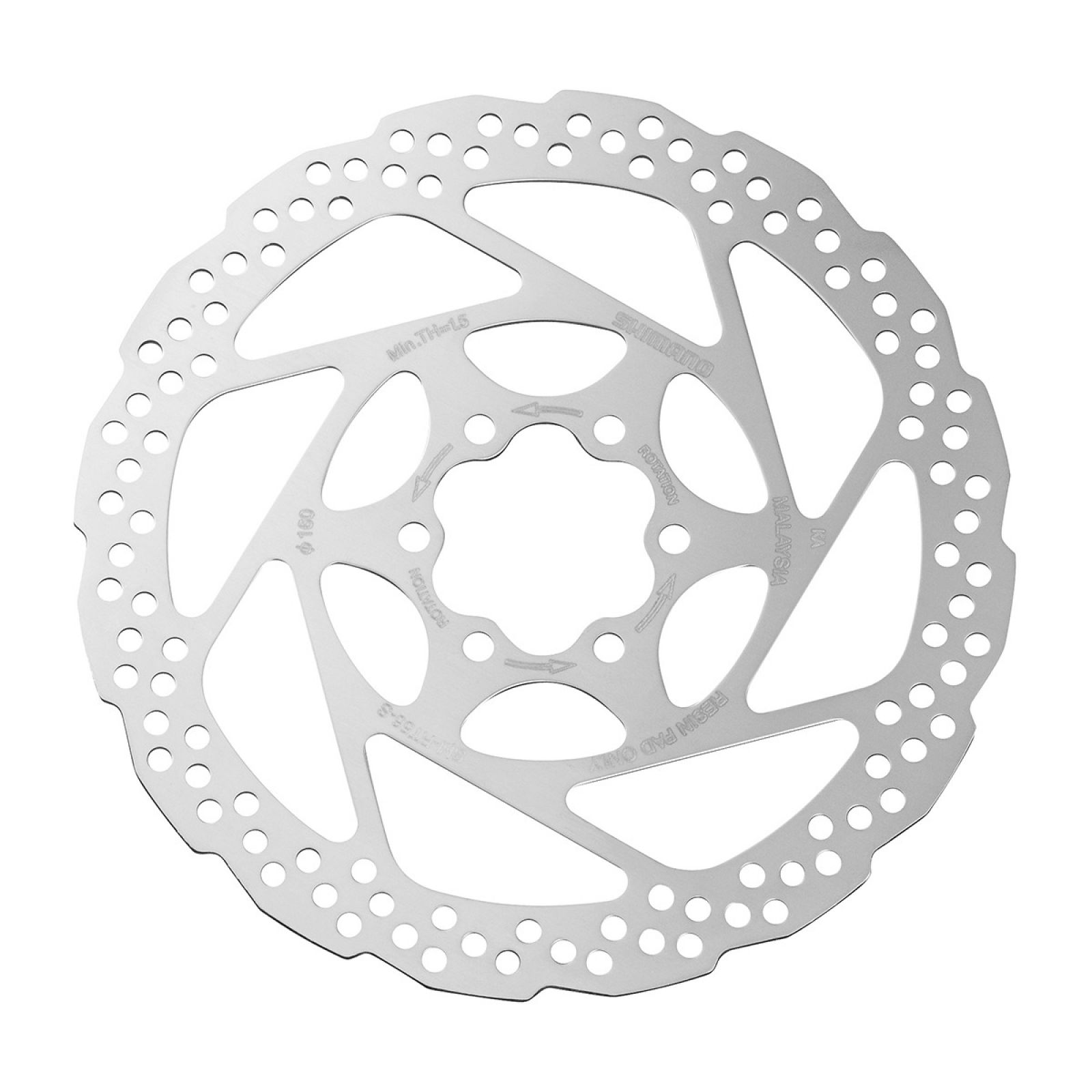 Ротор тормозной Shimano SM-RT56 180мм 6 болтов