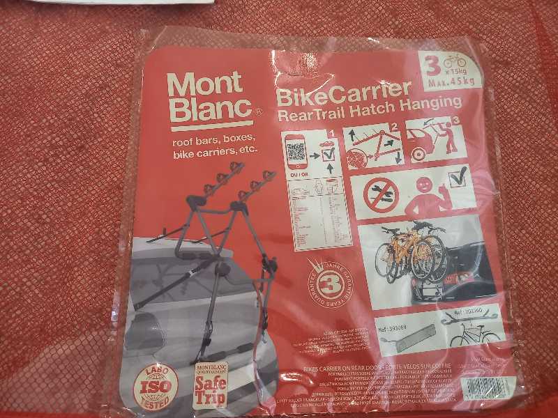 Велобагажник Mont Blanc (Швеция) или обменяю для фаркопа