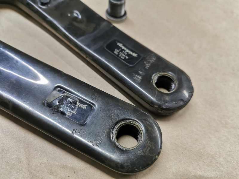 Шатуны Campagnolo Record Ultra-Hollow Structure карбоновые