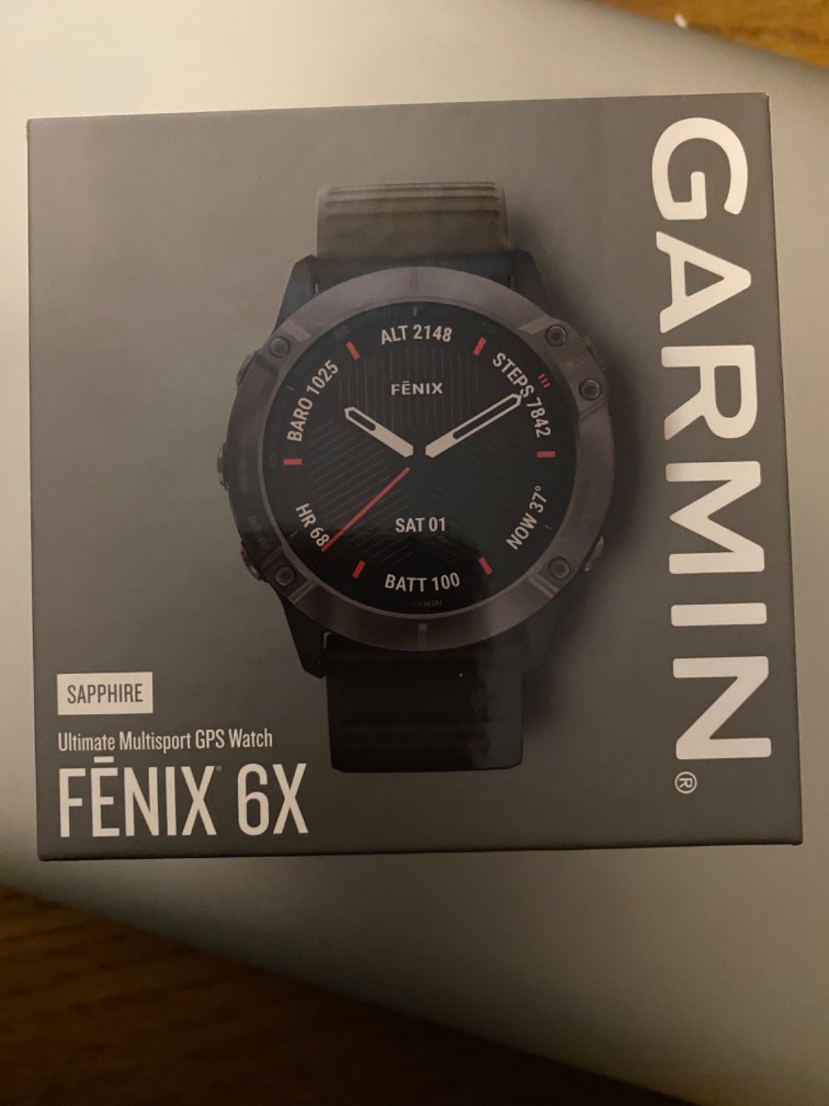 Спортивные часы Garmin Fenix 6x sappehire