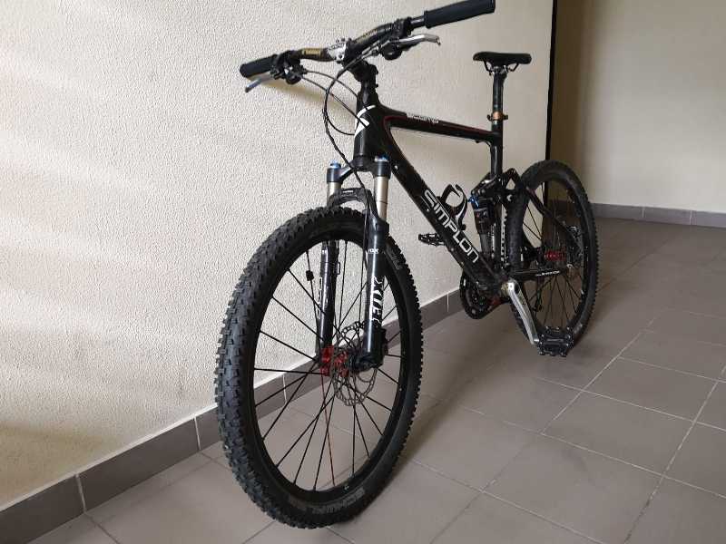 Карбоновый двухподвес Simplon corbon stomp.