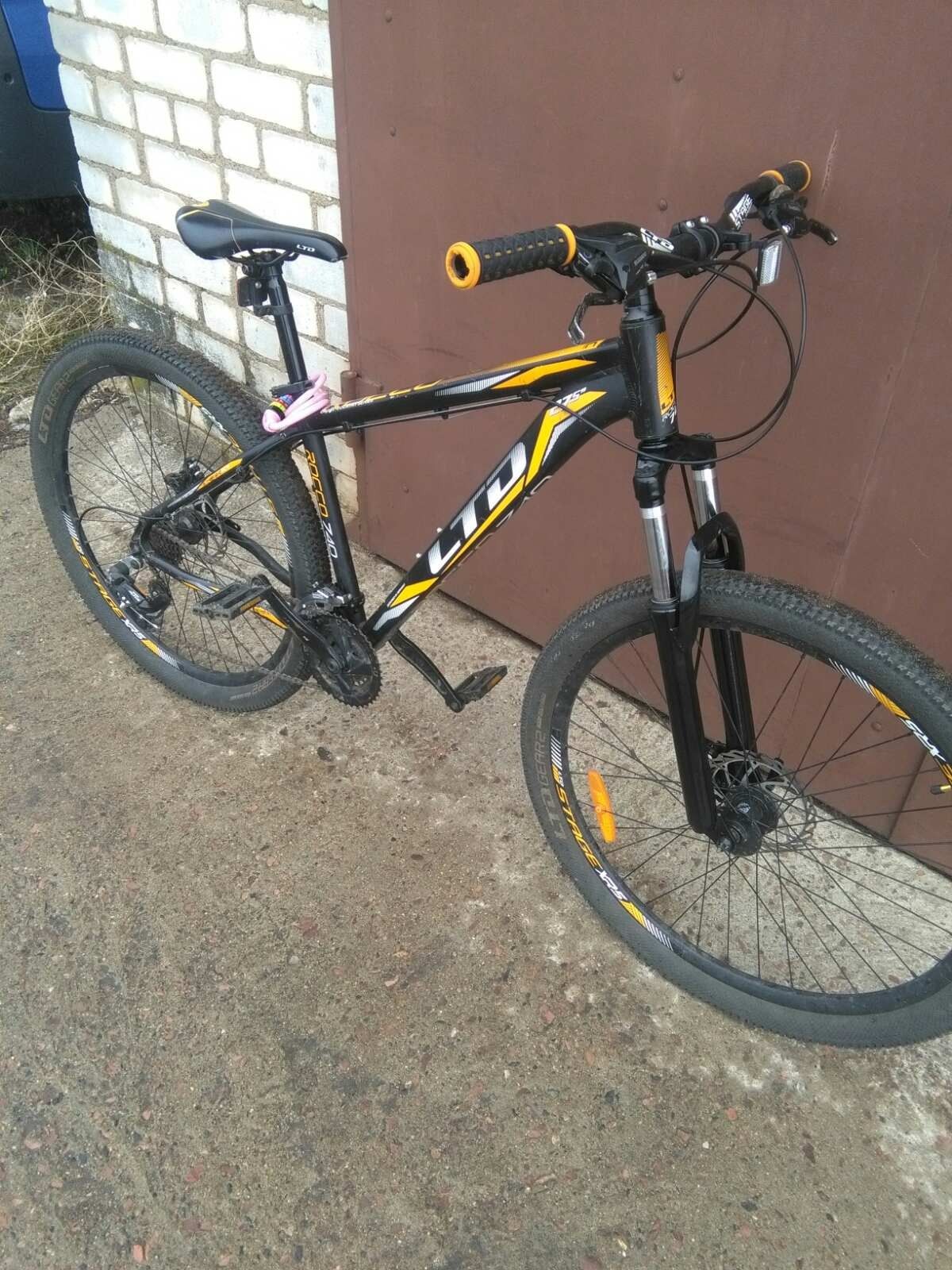Велосипед Ltd Rocco 740 black-orange 27,5