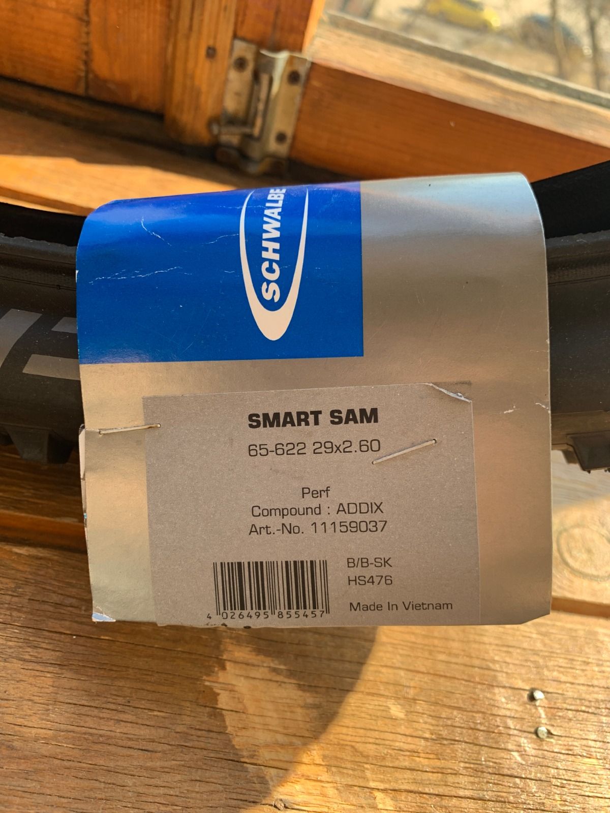 новая покрышка Schwalbe Smart Sam 29x2.6