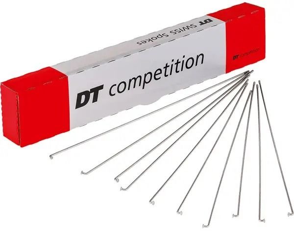 Спицы DT Swiss Competition Silver Spokes 290, 292mm