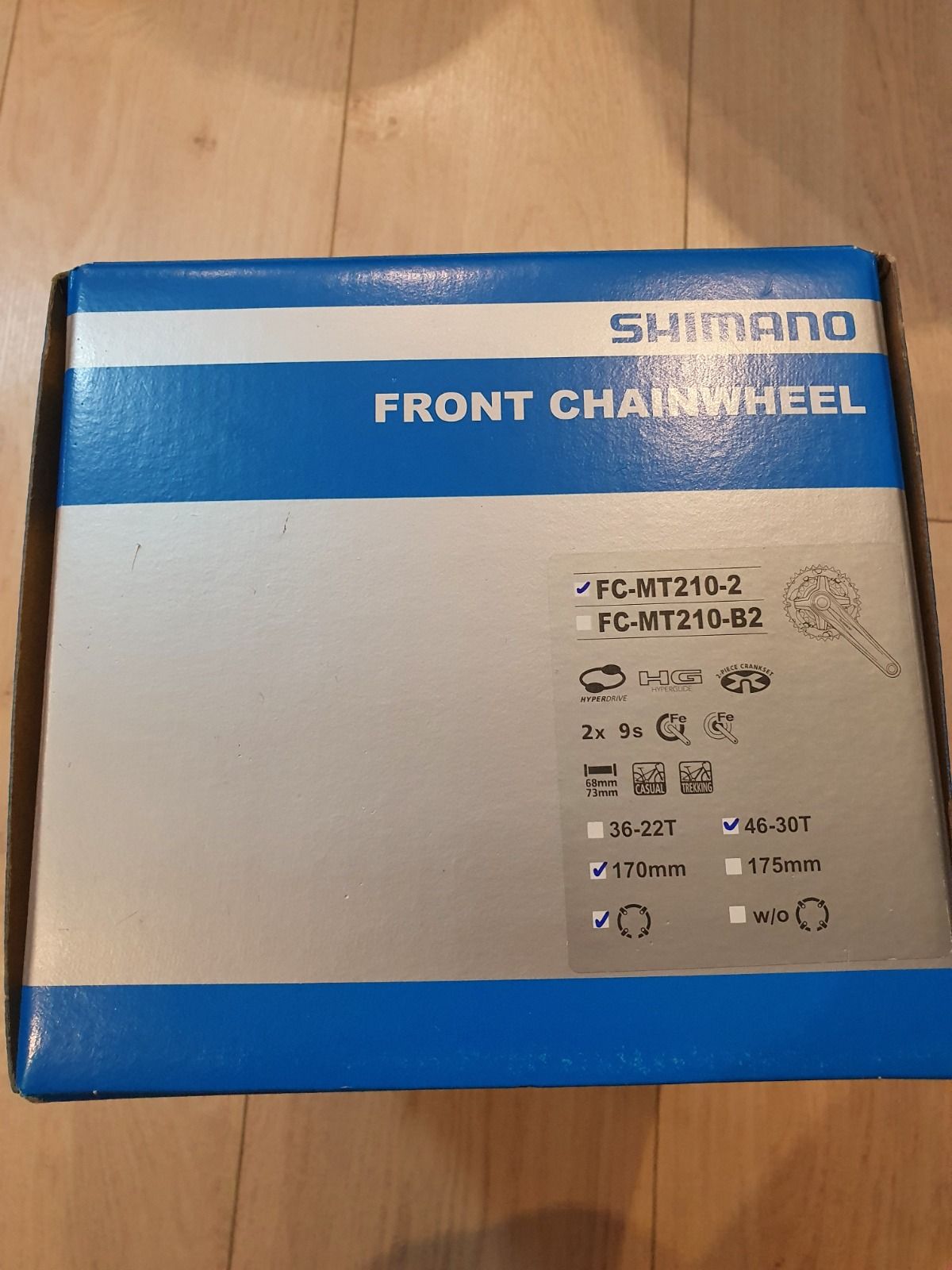 Система Shimano FC-MT210-2 30/46
