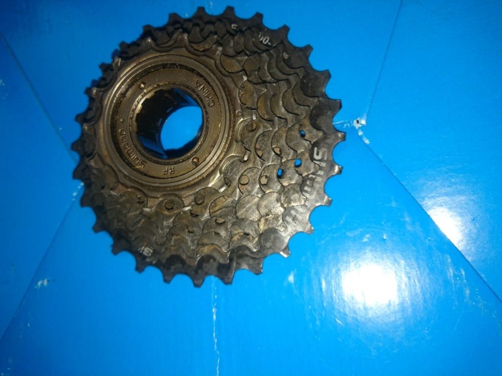 Кассета на 8, трещетка на 7, Shimano