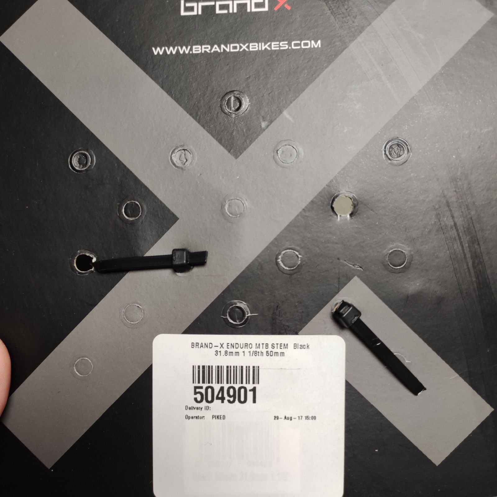 Вынос BRAND-X Enduro (50мм, +3град)