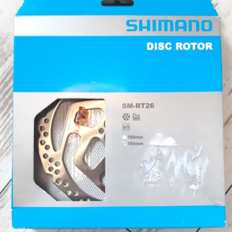 Тормозной диск (ротор) Shimano SM-RT26 (180mm)