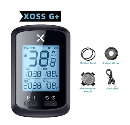 Велокомпьютер XOSS G+  и датчик каденса/скорости