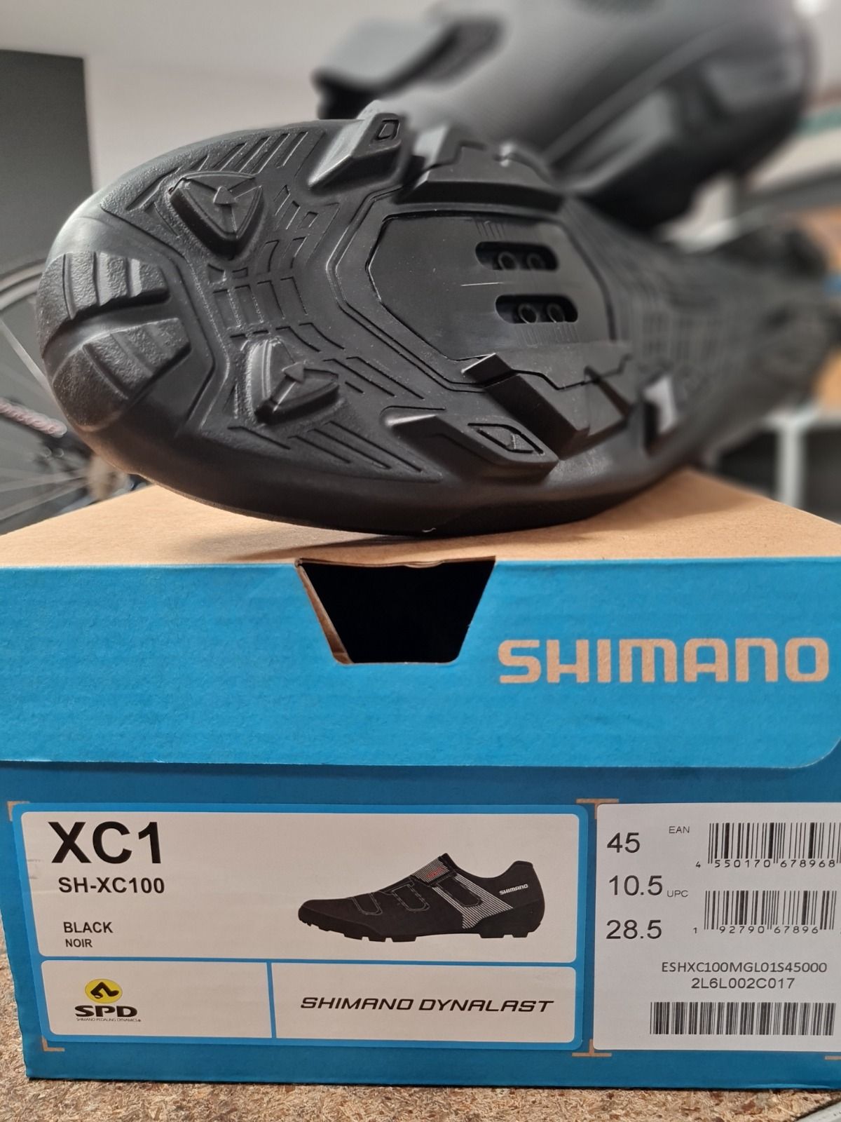 Велотуфли новые shimano spd размер 45eu