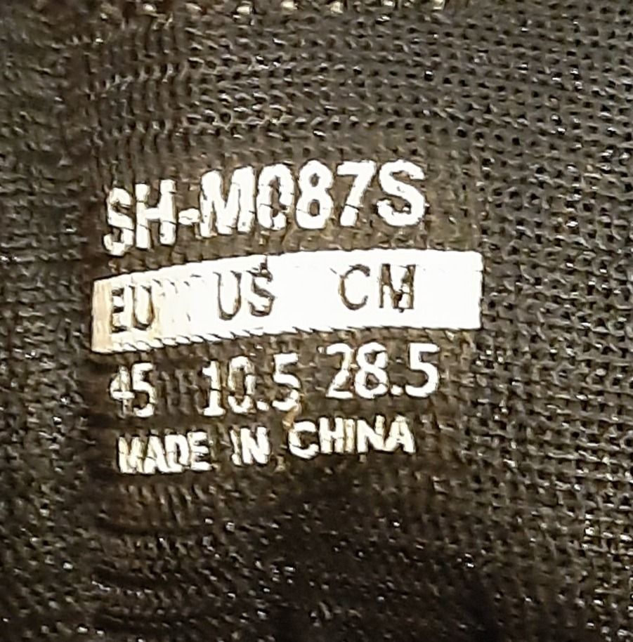 Велообувь Shimano SH-M087S 28.5 см