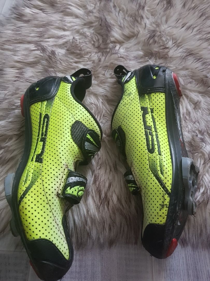 Sidi T4 Carbon air yellow fluo