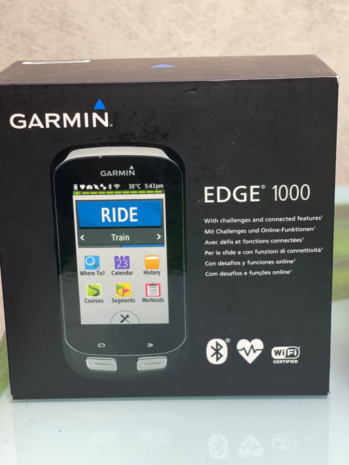 Велокомпьютер Garmin edge 1000