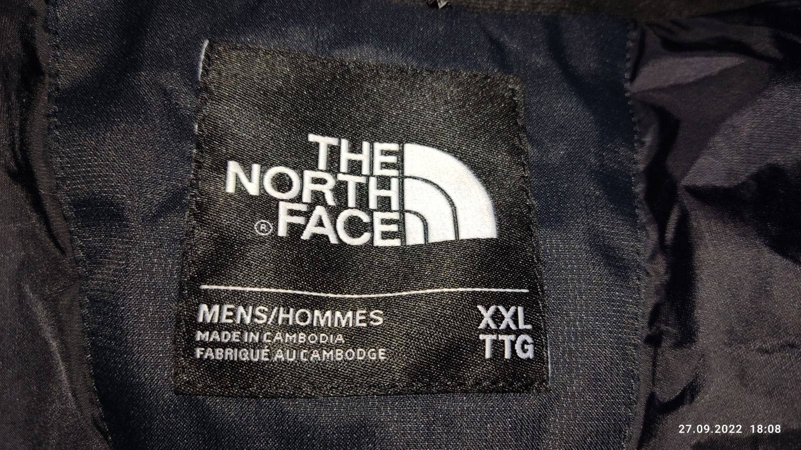 Утепленная куртка The North Face Quest размер XXL 54-56 новая