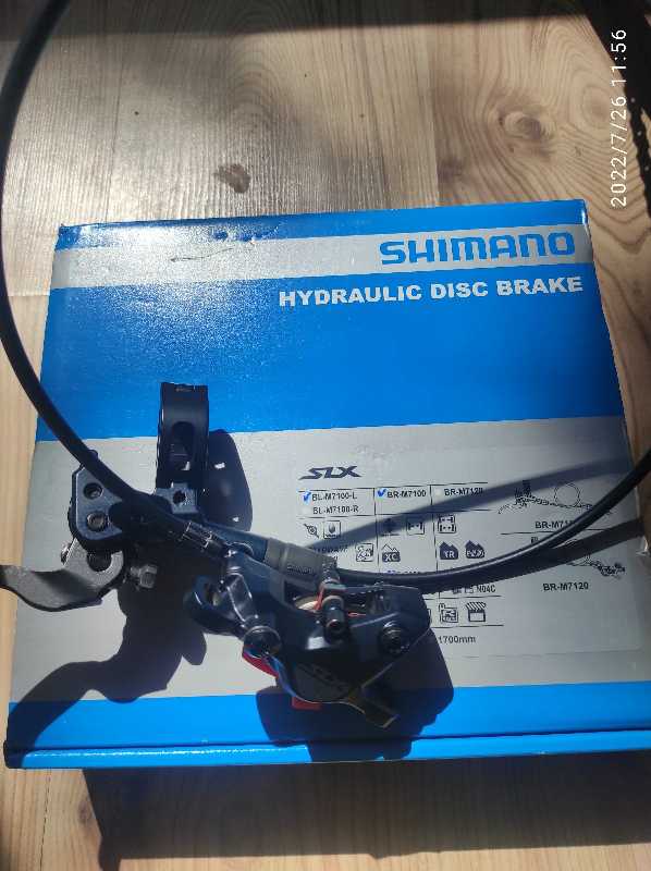 Комплект дисковых тормозов Shimano SLX BR-M7000 новый