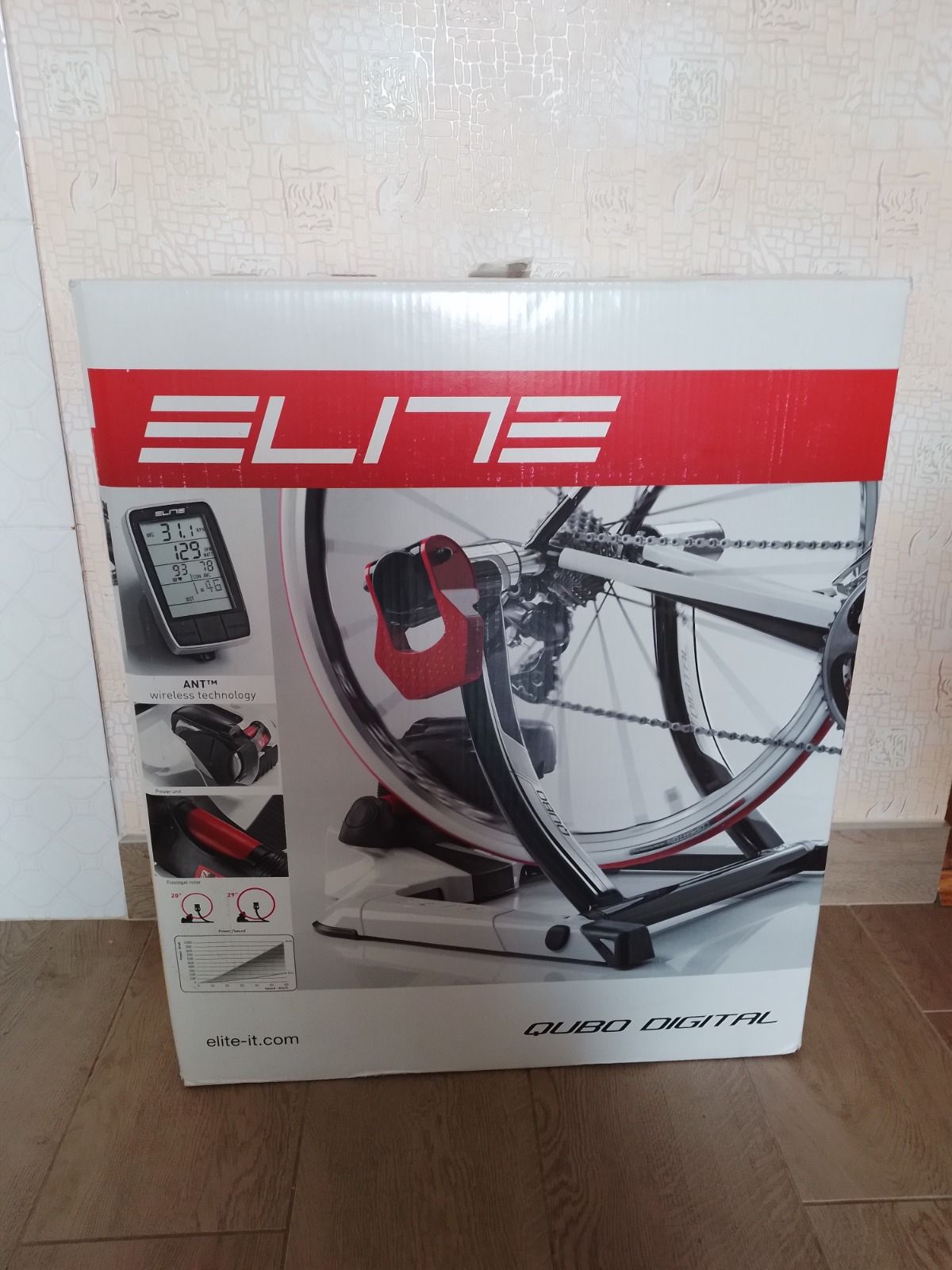 Велостанок Elite Qubo Digital Ant+ интерактивный
