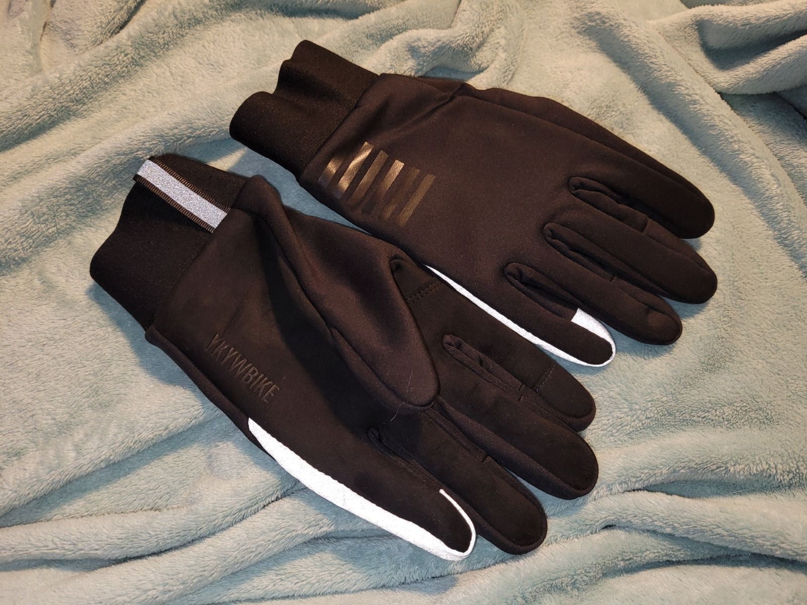 Зимние велосипедные перчатки YKYWBIKE, размер L