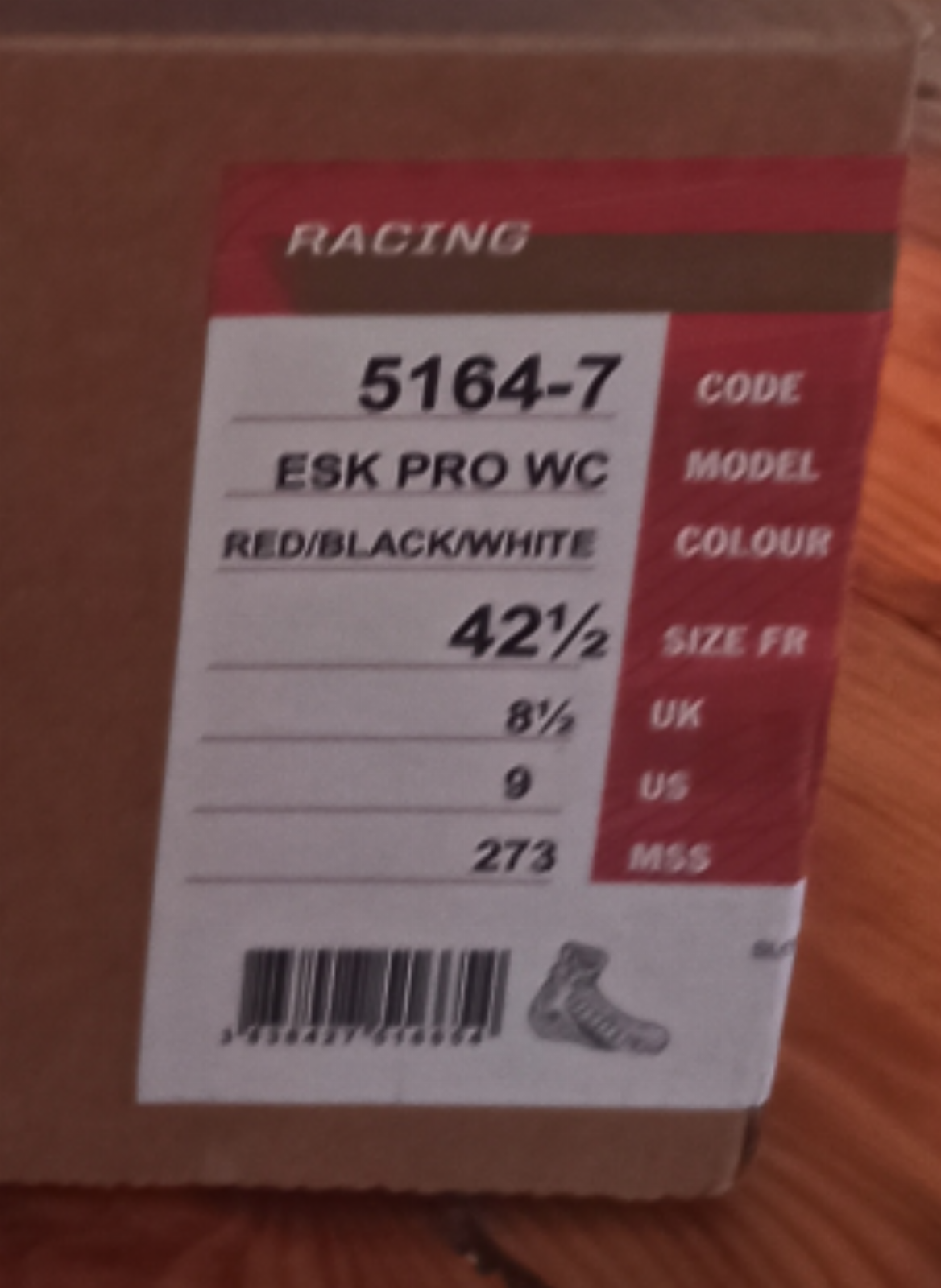 Коньковые Alpina ESK Pro WC (42,5 размер)