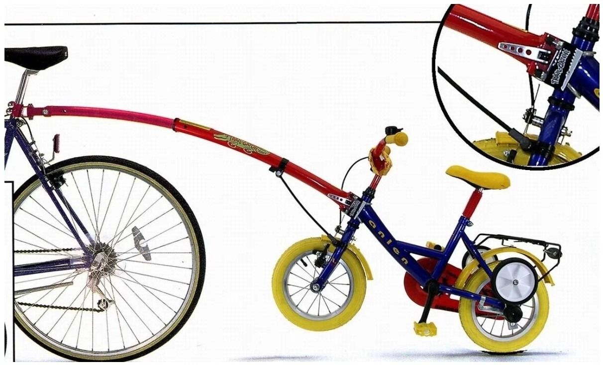 Крепление-прицеп (штанга) Trail-Gator для буксировки детского велосипеда