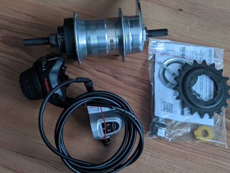 планетарную втулку Shimano nexus SG-3C41