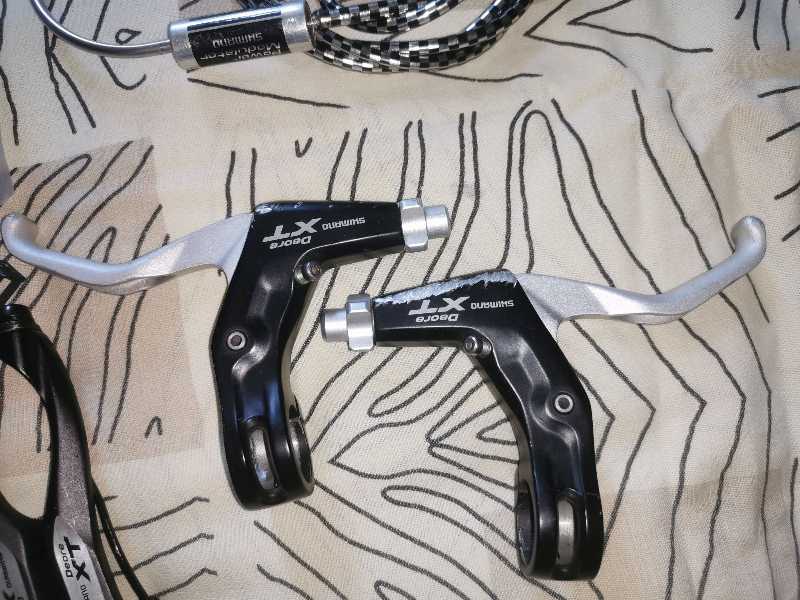 Комплекты ви-брейк тормозов Shimano Deore XT и Avid
