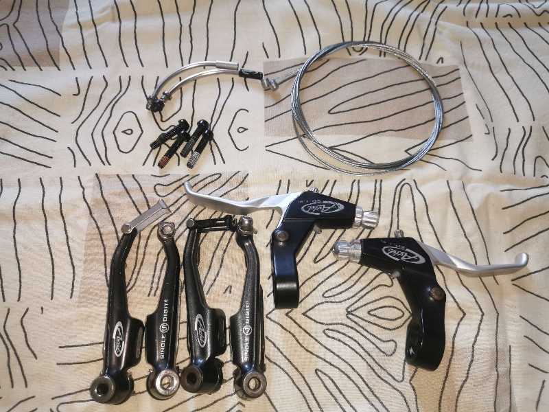 Комплекты ви-брейк тормозов Shimano Deore XT и Avid