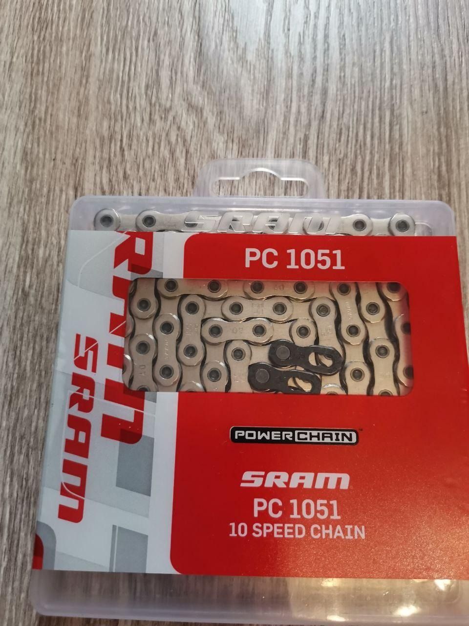 Новая цепь SRAM PC1051 с PowerLink Gold, 10-скоростная, 114 звеньев