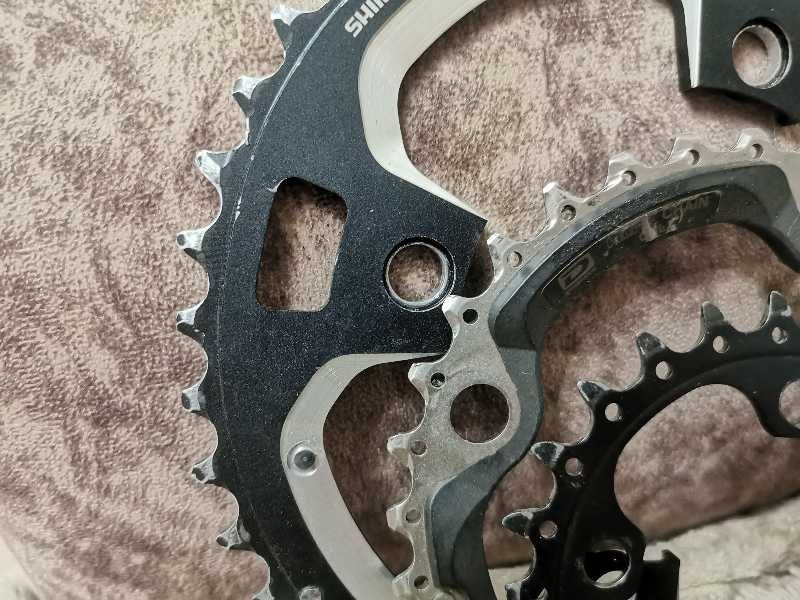 Звезды 104/64 мм Shimano XT Alivio Prowheel