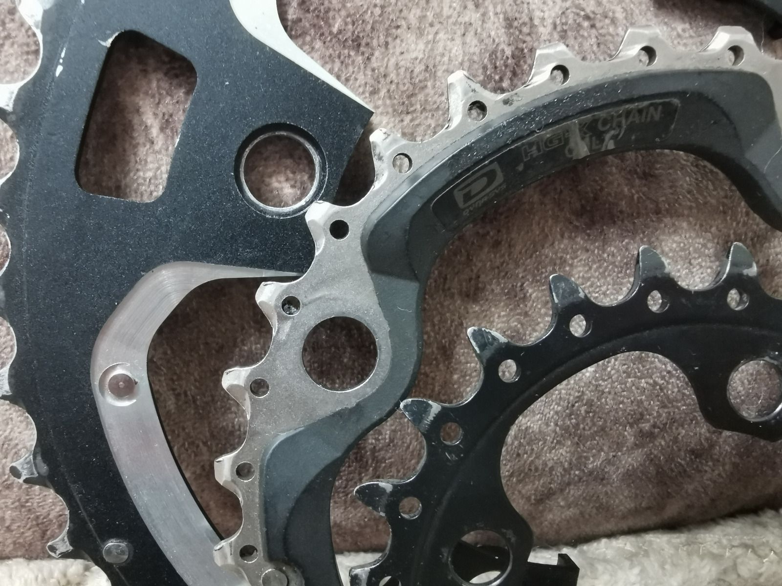 Звезды 104/64 мм Shimano XT Alivio Prowheel