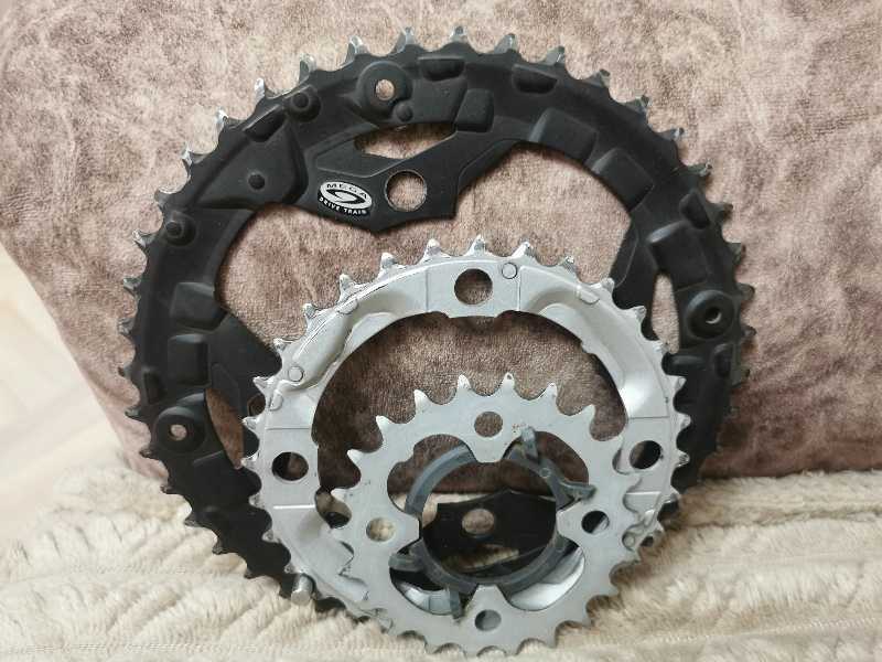 Звезды 104/64 мм Shimano XT Alivio Prowheel