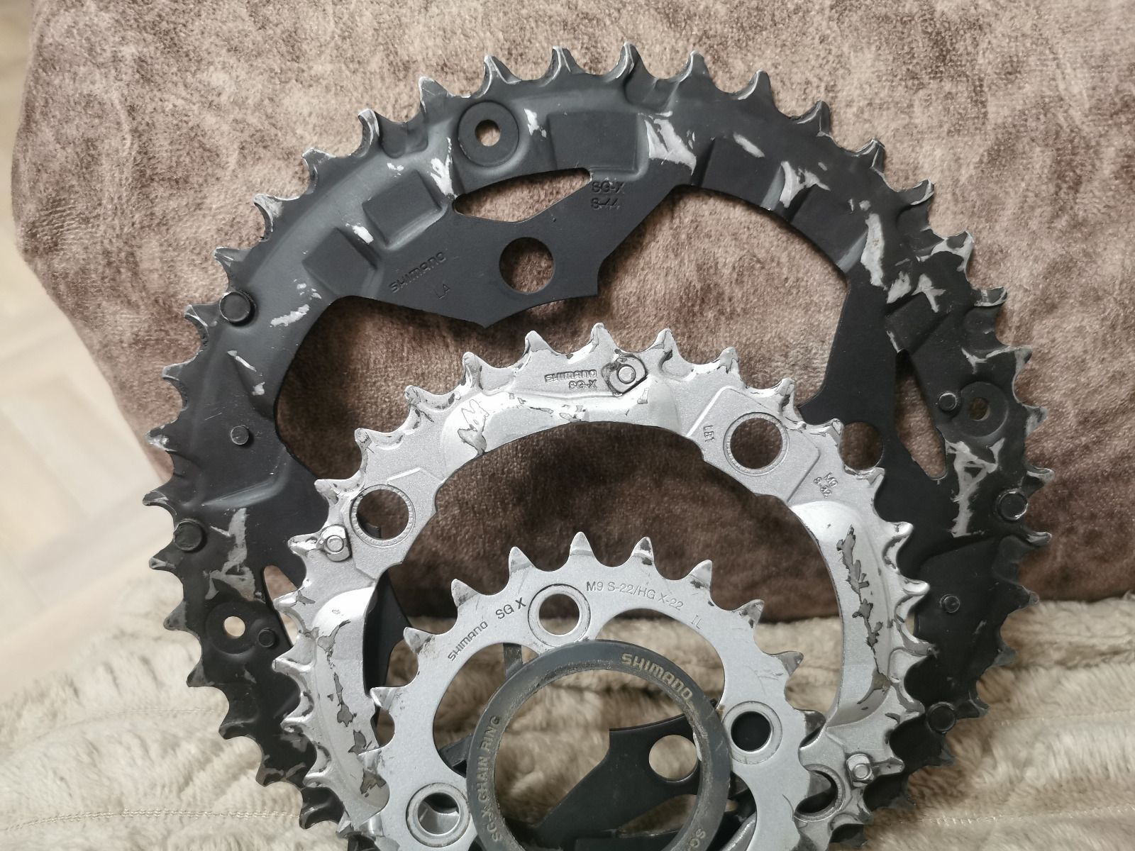 Звезды 104/64 мм Shimano XT Alivio Prowheel