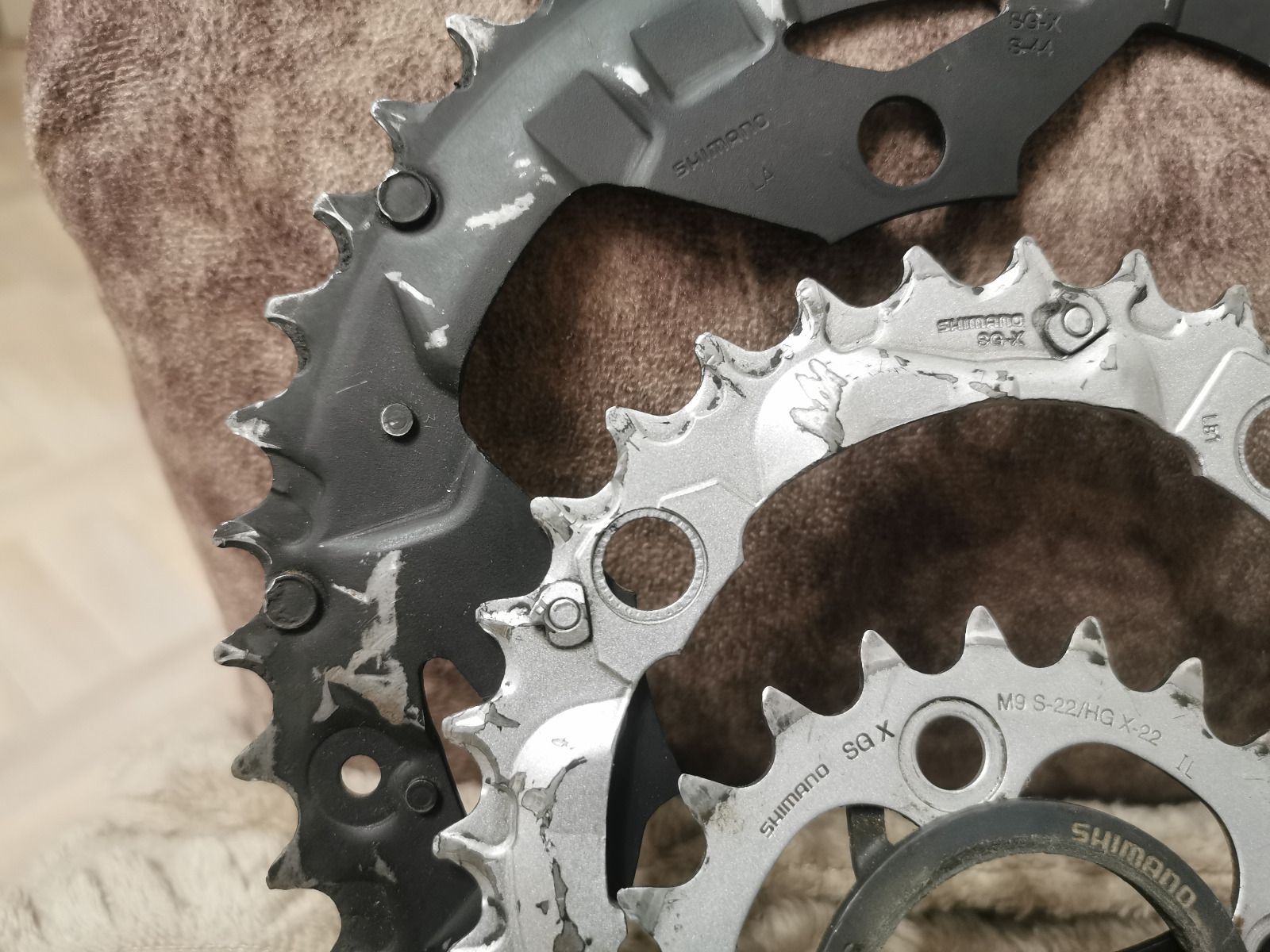 Звезды 104/64 мм Shimano XT Alivio Prowheel