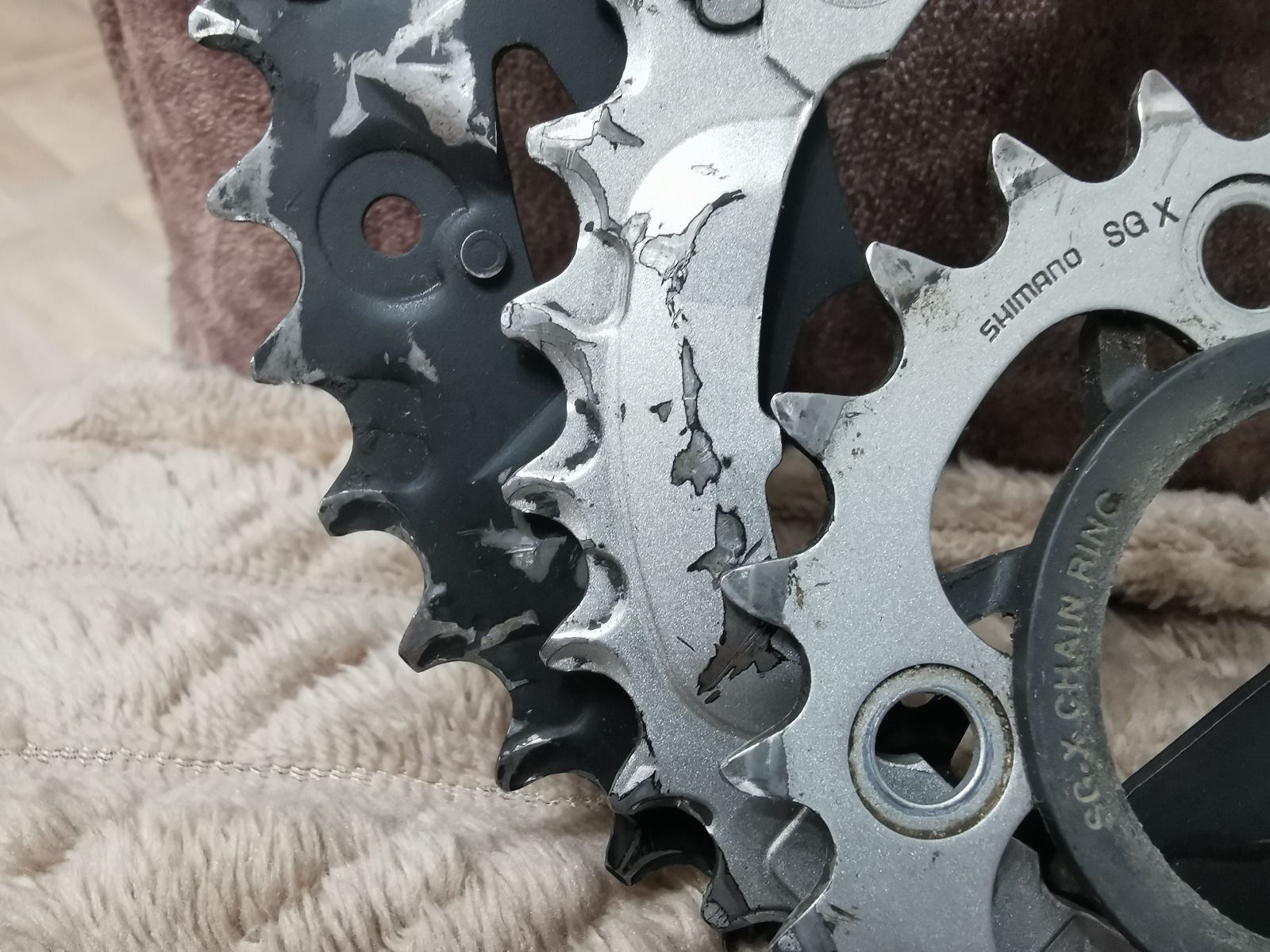 Звезды 104/64 мм Shimano XT Alivio Prowheel