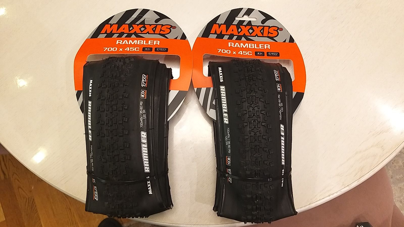 Покрышки Maxxis Rambler 700x45с TLR 2 шт