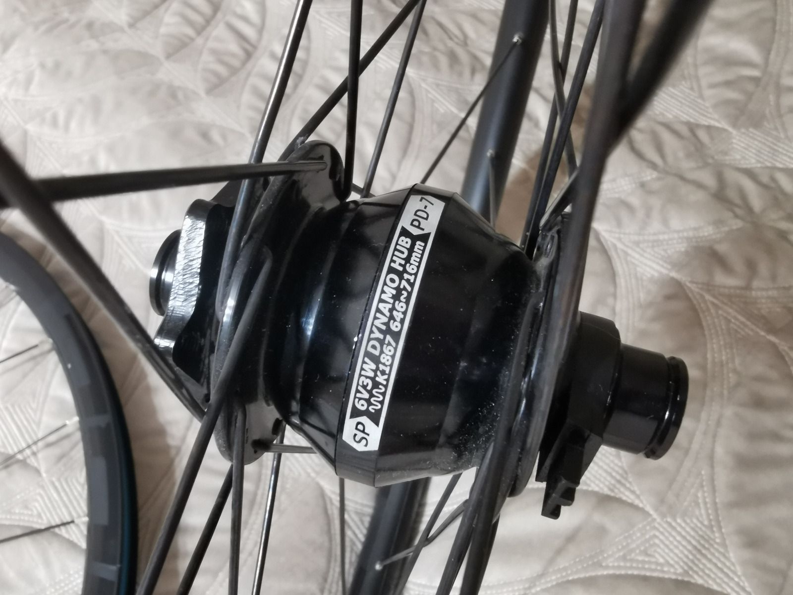 Колеса 29 CUBE оси 12 мм DYNAMO HUB PD-7