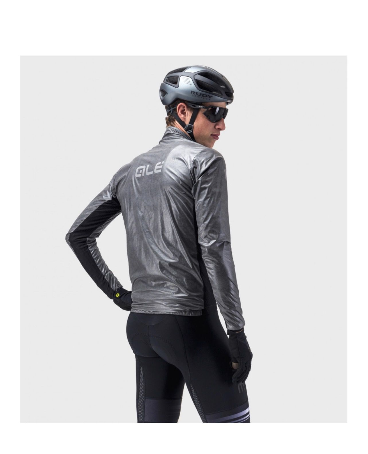 Велокуртка Alé Black Reflective Jacket