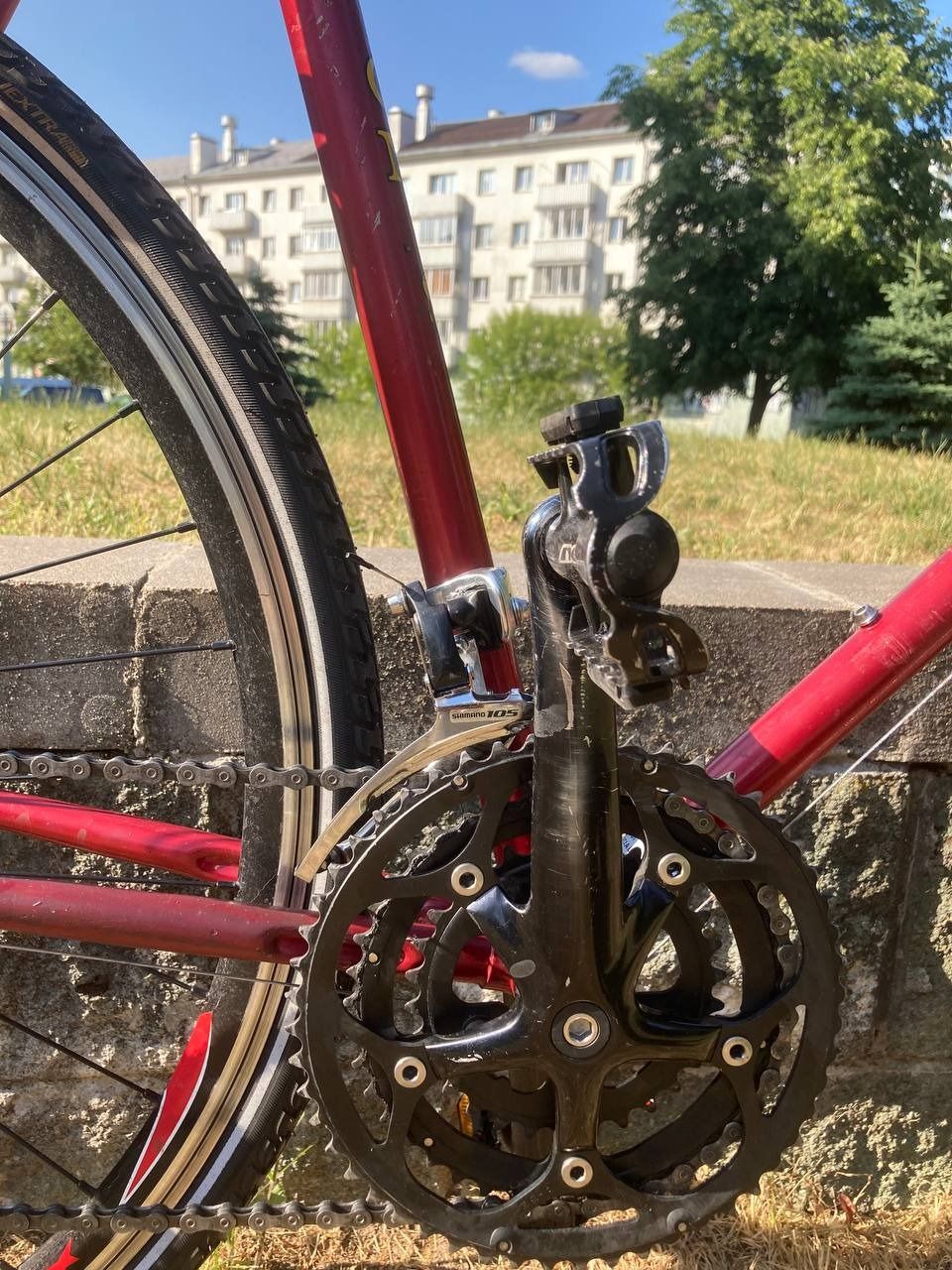 Шоссе Tomas. Сталь. Shimano 105