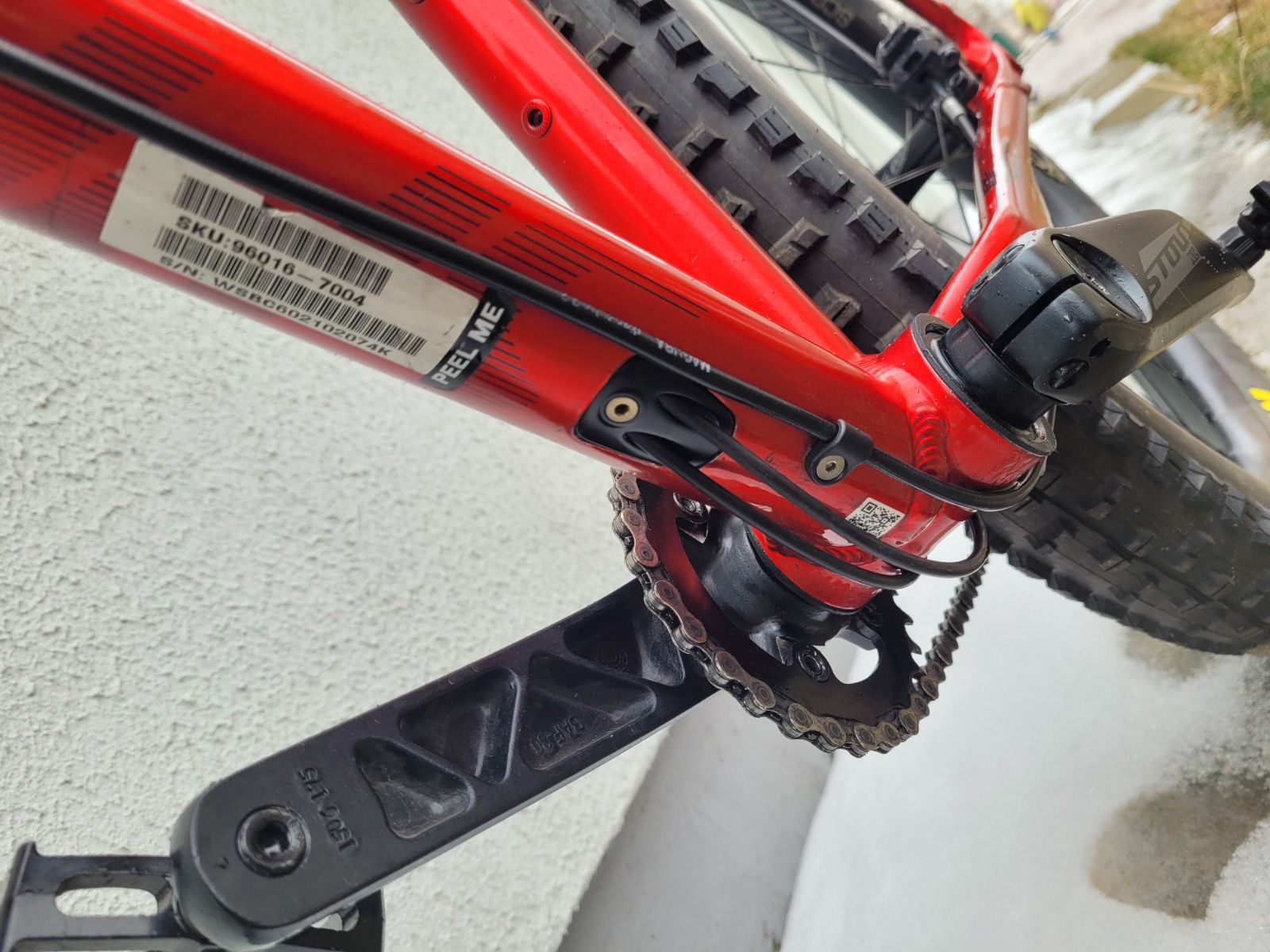 Велосипед SPECIALIZED FUSE, 27.5×3.0 колёса, Sram,  MAGURA.