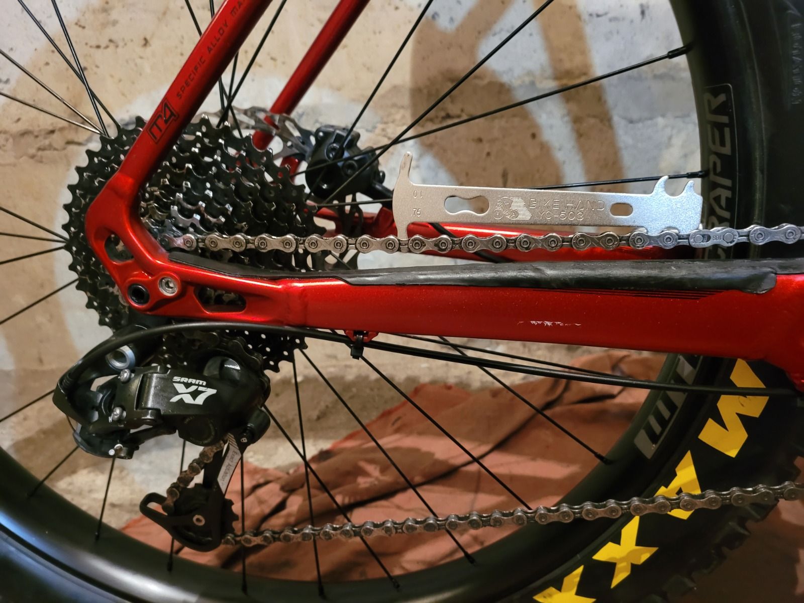 Велосипед SPECIALIZED FUSE, 27.5×3.0 колёса, Sram,  MAGURA.