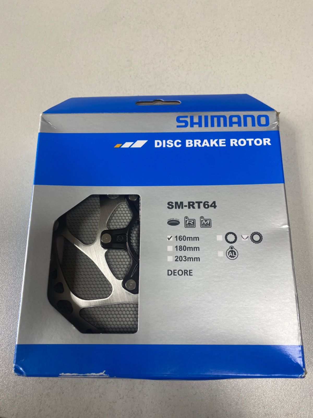 Ротор (тормозной диск) Shimano SM-RT64 160mm