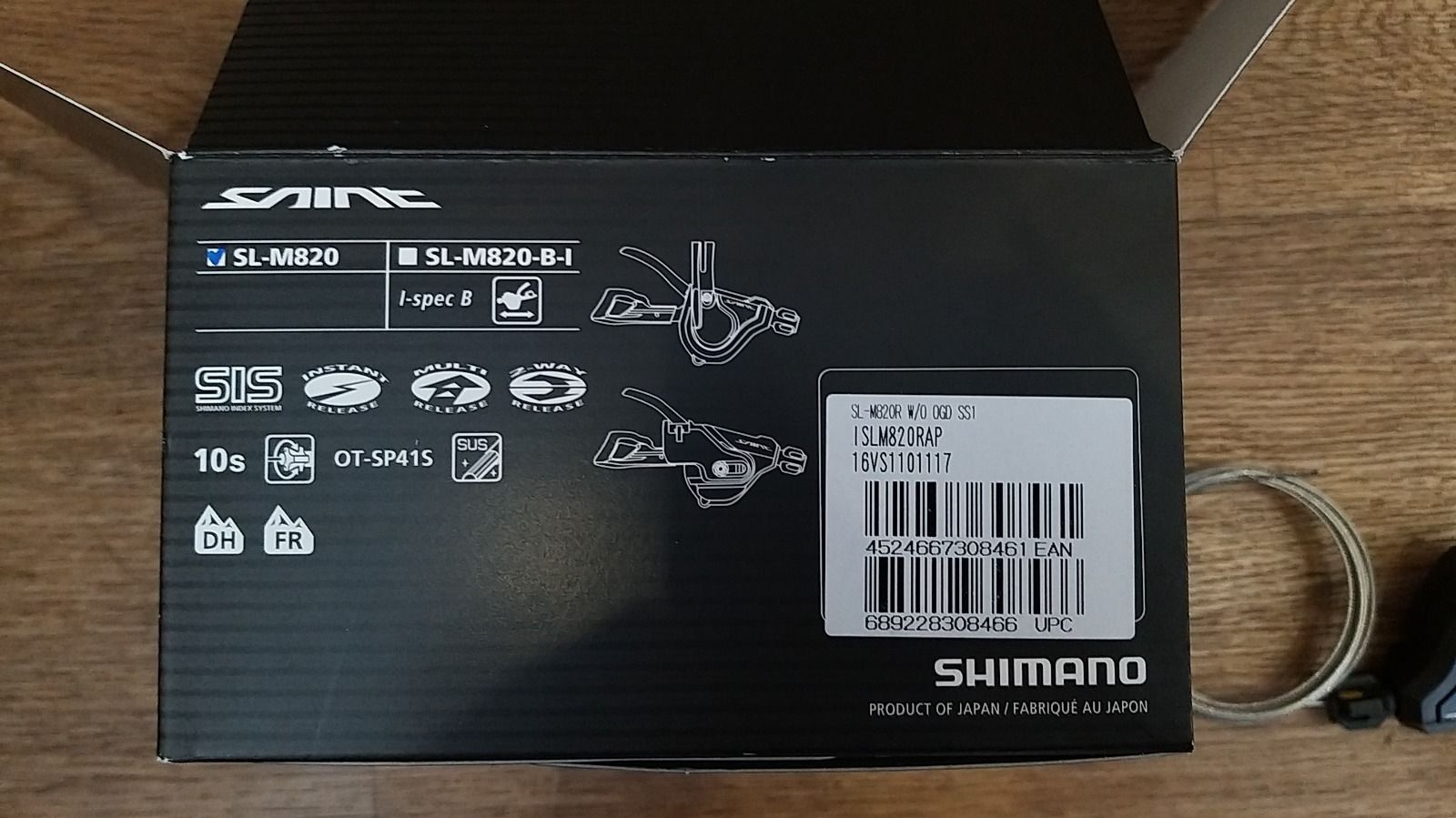 Новая манетка Shimano Saint SL-M820 10 скоростей